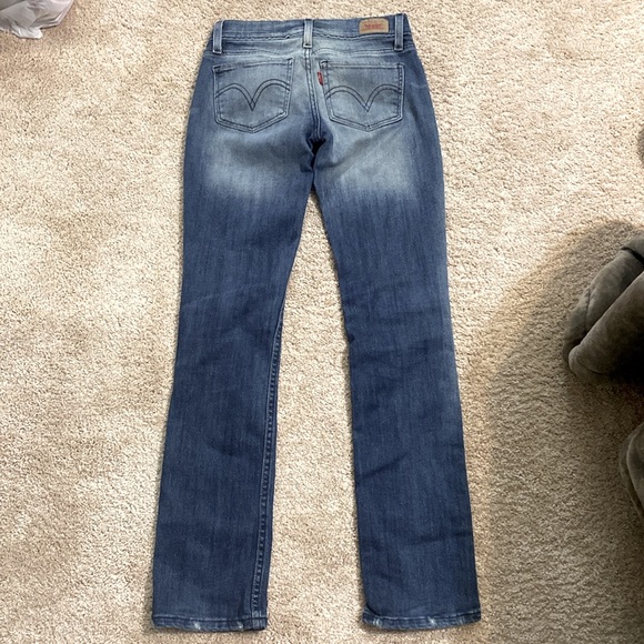 Levi's Blue Skinny Jeans Classic Style - Picture 3 of 4